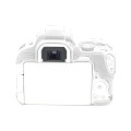 For Canon EOS 200D / EOS 200D Mark II Soft Silicone Protective Case(White)