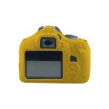 Soft Silicone Protective Case for Canon EOS 2000D (Yellow)