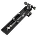 BEXIN VR-380 380mm Length Aluminum Alloy Extended Quick Release Plate for Manfrotto / Sachtler (Blac