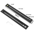 BEXIN B380-50 380mm Length Aluminum Alloy Extended Quick Release Plate for Manfrotto / Sachtler (Bla