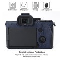 Soft Silicone Protective Case for Sony A7 IV (Blue)