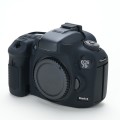 For Canon EOS 7D Mark II Soft Silicone Protective Case (Black)