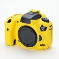 For Canon EOS 7D Mark II Soft Silicone Protective Case (Yellow)