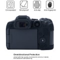For Canon EOS R7 Soft Silicone Protective Case (Black)