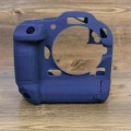 For Canon EOS R3 Soft Silicone Protective Case (Blue)