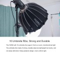 FEELWORLD FSP60 60cm Parabolic Softbox Quick Release Diffuser with Bowens Mount (Black)