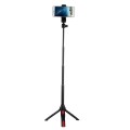 20-68cm Grip Foldable Tripod Holder Multi-functional Selfie Stick Extension Monopod with Phone Clip
