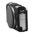 Soft Silicone Protective Case for Canon M100 (Black)