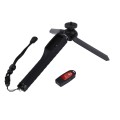 Letspro LY-11 3 in 1 Handheld Tripod Self-portrait Monopod Extendable Selfie Stick with Remote Shutt