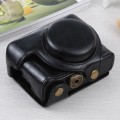 Full Body Camera PU Leather Case Bag for Sony ZV-1(Black)