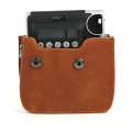 PU Leather Camera Protective bag for FUJIFILM Instax Mini 90 Camera, with Adjustable Shoulder Strap(