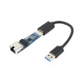 Waveshare USB 3.2 Gen1 to Gigabit Ethernet Converter Module, Driver-Free