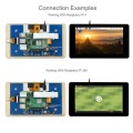 WAVESHARE 7 inch 800 x 480 Capacitive Touch Display with Front Camera for Raspberry Pi
