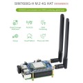 Waveshare SIM7600G-H M.2 4G HAT LTE CAT4 High Speed GNSS Global Band Module for Raspberry Pi