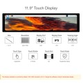 WAVESHARE 11.9 inch Capacitive Touch Display For Raspberry Pi, 320 x 1480, IPS, DSI Interface