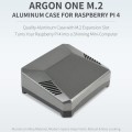 Waveshare Argon One M.2 Aluminum Case For Raspberry Pi 4, with M.2 Expansion Slot