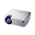 D40S 1600 Lumens Portable Home Theater LED HD Digital Projector (Silver)