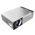 T6 2000ANSI Lumens 1080P LCD Mini Theater Projector, Phone Version, EU Plug(Silver)