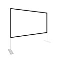 Outdoor Bracket Folding Polyester Projector Film Curtain, Size:84 inch (16:9)