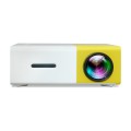 YG300 400LM Portable Mini Home Theater LED Projector with Remote Controller, Support HDMI, AV, SD, U