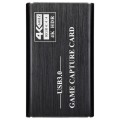 NK-S41 USB 3.0 to HDMI 4K HD Video Capture Card Device (Black)