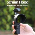 For DJI OSMO Pocket 3 Sunnylife Sunshade Screen Protective Cover Hood (Black)