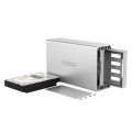 ORICO Honeycomb Series WS200RU3 SATA 3.5 inch USB 3.0 Dual Bays Aluminum Alloy HDD / SSD Enclosure w