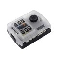 CS-1222A1 High Current Independent Positive and Negative 6-way LED Indicator Plug Fuse Box