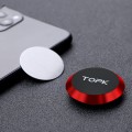 TOPK D21 Car Mobile Phone Holder Magnetic Universal In-car Phone Holder Stand(Red)