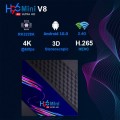 H96 Mini V8 4K Smart TV Box with Remote Control, Android 10.0, RK3228A Quad-core Cortex-A7, 1GB+8GB,