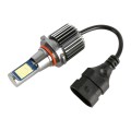 9005 2 PCS DC12-24V / 10.5W Car Fog Lights with 24LEDs SMD-3030 & Constant Current, Box Packaging(Wh