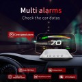C3 OBD2 + GPS Mode Car Head-up Display HUD Overspeed / Speed / Water Temperature Too High / Voltage