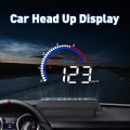 M13 Plus OBD2 + GPS Mode Car Head-up Display HUD Overspeed / Speed / Water Temperature Alarm / Elimi
