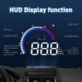 M13 Plus OBD2 + GPS Mode Car Head-up Display HUD Overspeed / Speed / Water Temperature Alarm / Elimi