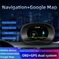 P20 OBD2 + GPS Mode Car Head-up Display HUD Overspeed / Speed / Water Temperature / Engine Failure A