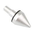 2 PCS Car Rear Anti-collision Tail Cone for Mercedes Benz Smart 2009-2014, Style:Pointed(Silver)
