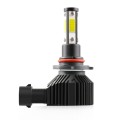 M6 9005 / HB3 / H10 2 PCS DC9-36V / 25W / 6000K / 2500LM IP68 Waterproof Car LED Headlight(Cold Whit