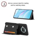 For Xiaomi Mi 10T Lite 5G Skin Feel PU + TPU + PC Back Cover Shockproof Case with Card Slots & Holde