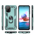 For Xiaomi Redmi Note 10 / Note 10s Shockproof TPU + PC Protective Case with 360 Degree Rotating Hol