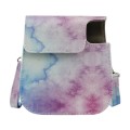 Painted Series Camera Bag with Shoulder Strap for Fujifilm Instax mini 11(Blue Pastel)
