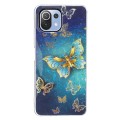For Xiaomi Mi 11 Lite Electroplating TPU Protective Case(Butterflies)