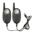 1 Pair RETEVIS RT-35 0.5W US Frequency 462.550-467.7125MHz 22CHS Children Handheld Walkie Talkie(Bla