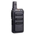 1 Pair RETEVIS RT19 22CHS FRS Two Way Radio Handheld Walkie Talkie, US Plug(Black)