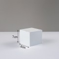 7 x 7 x 6cm Cuboid Geometric Cube Solid Color Photography Photo Background Table Shooting Foam Props