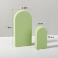 2 x Door Combo Kits Geometric Cube Solid Color Photography Photo Background Table Shooting Foam Prop