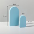 2 x Door Combo Kits Geometric Cube Solid Color Photography Photo Background Table Shooting Foam Prop