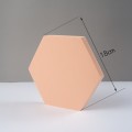 18 x 2cm Hexagon Geometric Cube Solid Color Photography Photo Background Table Shooting Foam Props(F