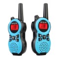 1 Pair RETEVIS RT638 EU Frequency PMR446 16CHS License-free Children Handheld Walkie Talkie(Blue)