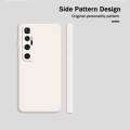 For Xiaomi Mi 10 Ultra Solid Color Imitation Liquid Silicone Straight Edge Dropproof Full Coverage P