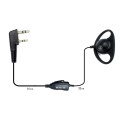 RETEVIS K-316 2 Pin D Shape Soft Ear Hook Earphone Microphone for H-777/RT-5R/RT1/RT2/RT5 /888s/UV5R